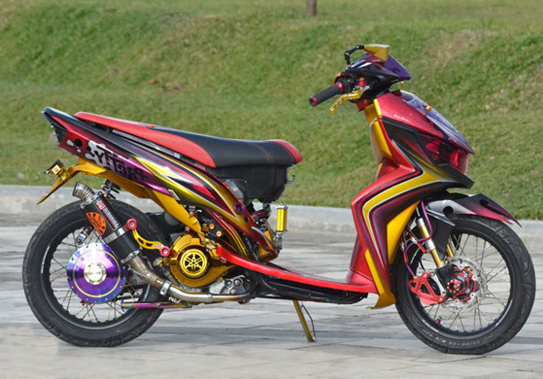 Modifikasi Mio Soul Standar. 96 Modifikasi Motor Yamaha Mio Soul Terkeren