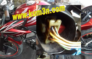 Spull Cb150r Old. Penyebab soket Spul Honda CB150R hangus Terbakar