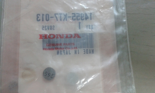 Ukuran Standar Sim Klep Cb150r. Begini Caranya Cek Kerenggangan Klep…!!!