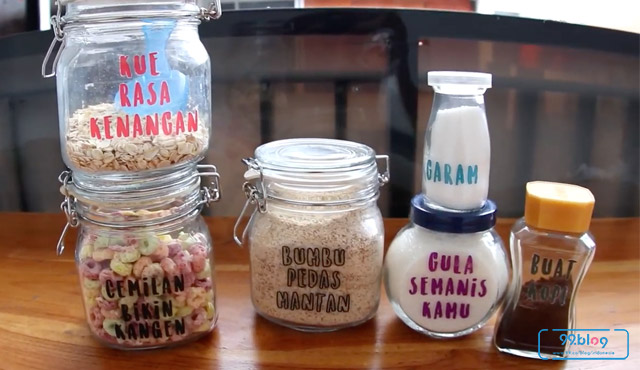 Cara Buat Stiker Tempel. Cara Membuat Stiker Tempel untuk Stoples di Rumah