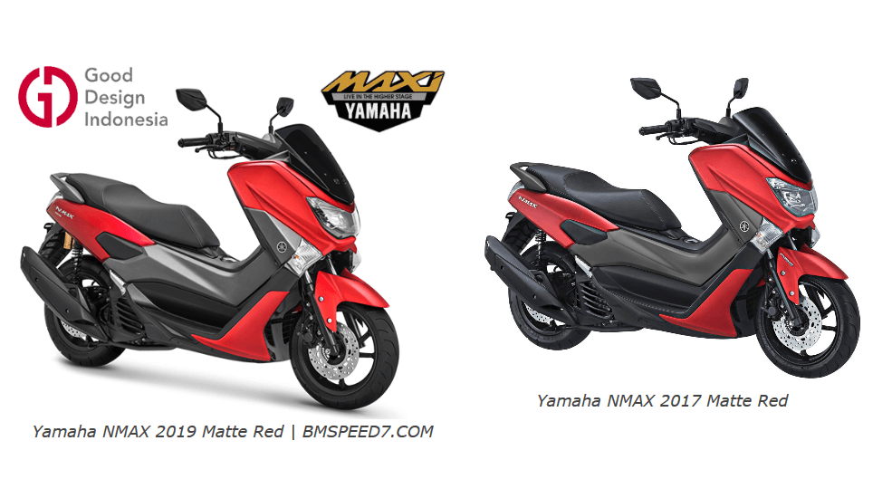 Perbedaan Nmax 2019 Dan 2020. Dikira Sama, Ini Perbedaan Yamaha Nmax Matte Red 2019 dan