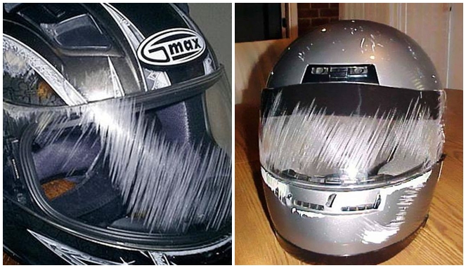 Cara Menghilangkan Baret Pada Kaca Helm. Kaca Helm Banyak Goresan, Begini Cara 'Menyulapnya' Supaya