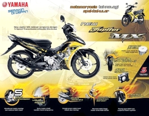 Top Speed Jupiter Mx 135. New Jupiter MX 135CC: BEBEK DENGAN TEKNOLOGI MESIN