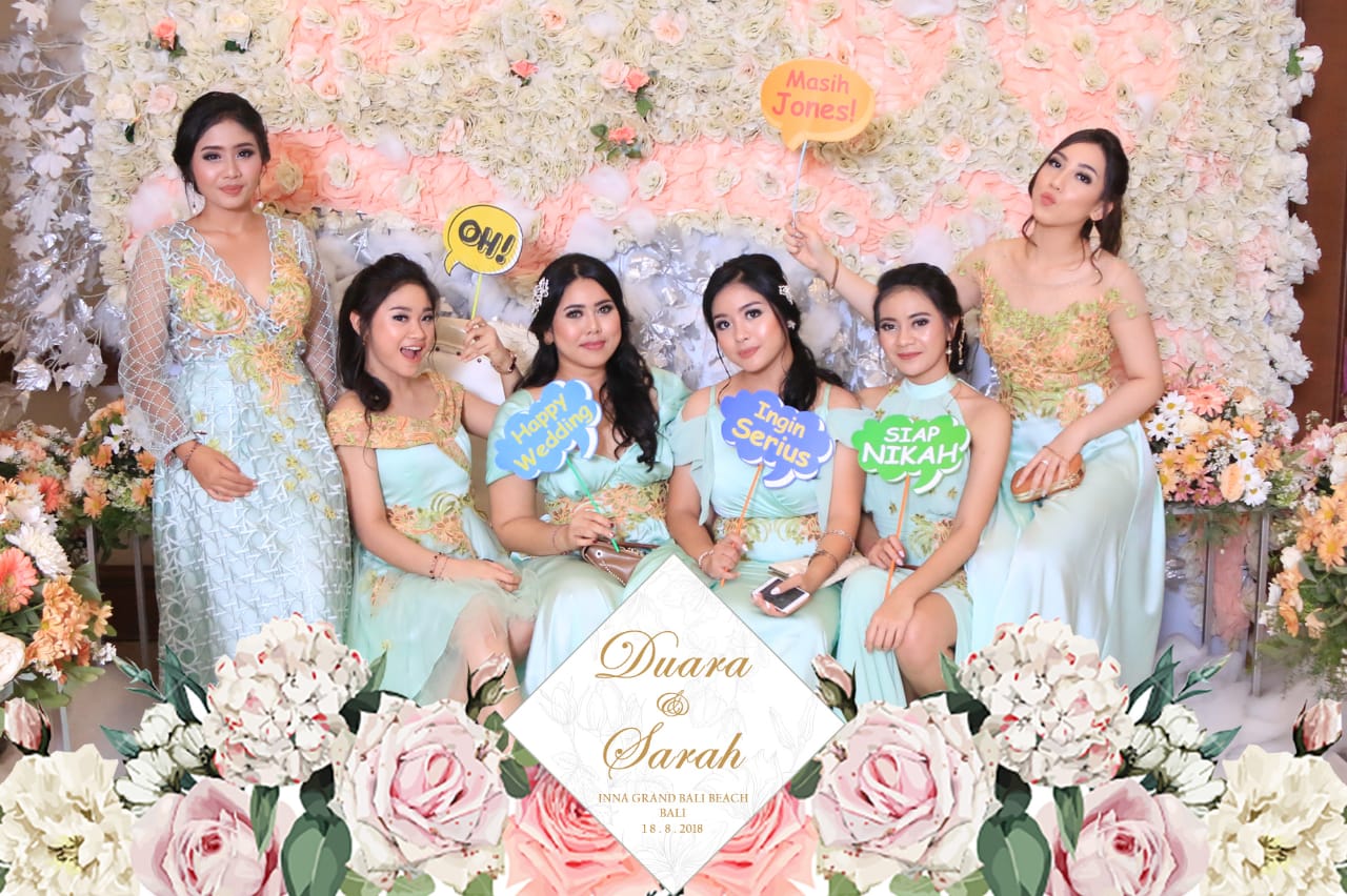 Bali Photo Booth Service. Bright Photo Booth Bali