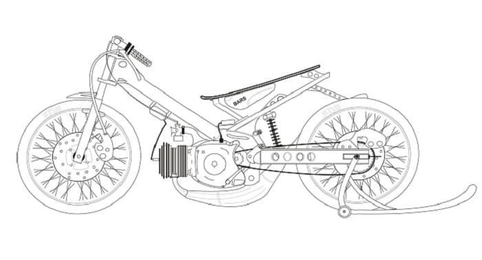 Sketsa Motor Drag. 15 Contoh Sketsa Motor Beragam Jenis yang Mudah