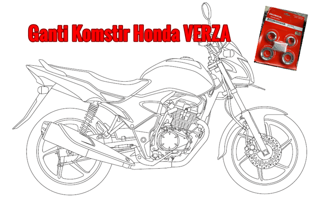 Biaya Ganti Komstir New Megapro. Tips Ganti Komstir Honda Verza