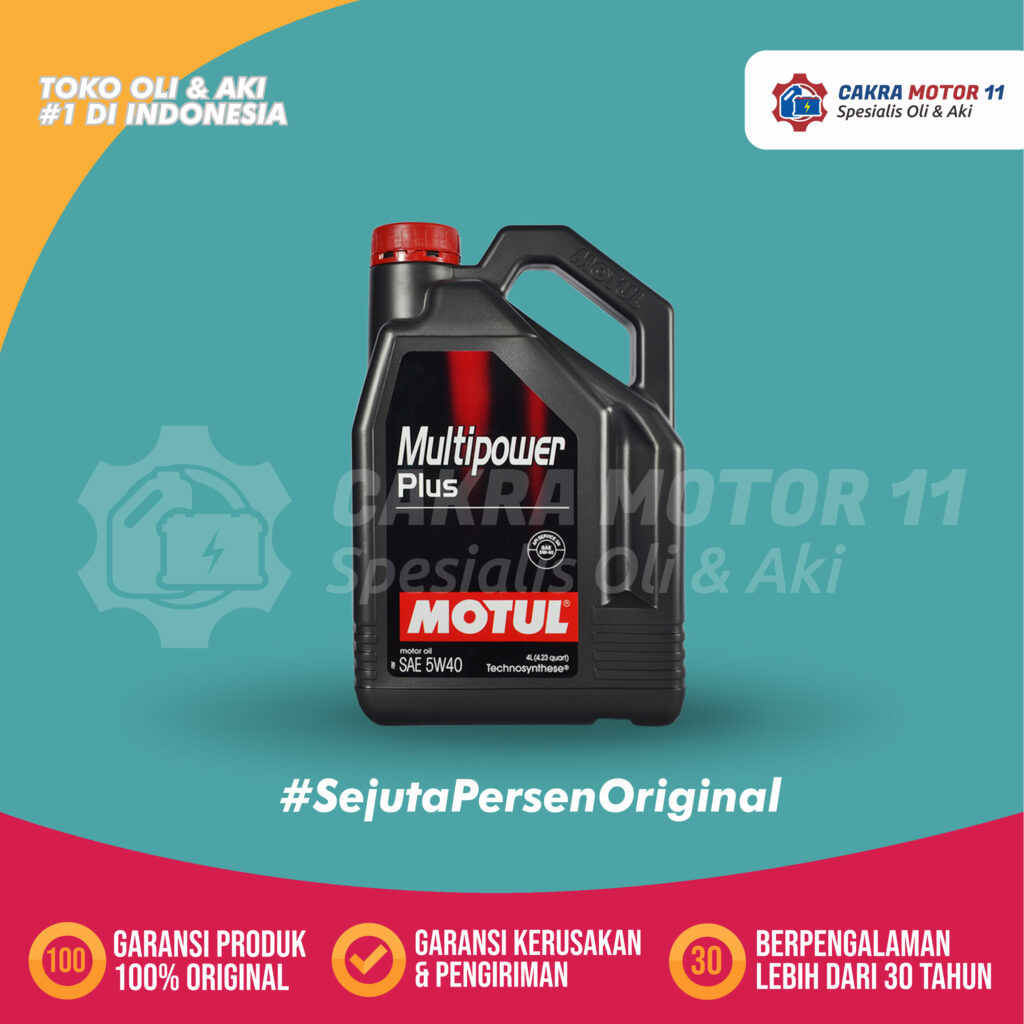 Kelebihan Oli Motul Multi Power. Motul Multipower Plus 5W40, Pelumas Technosyntese Technology