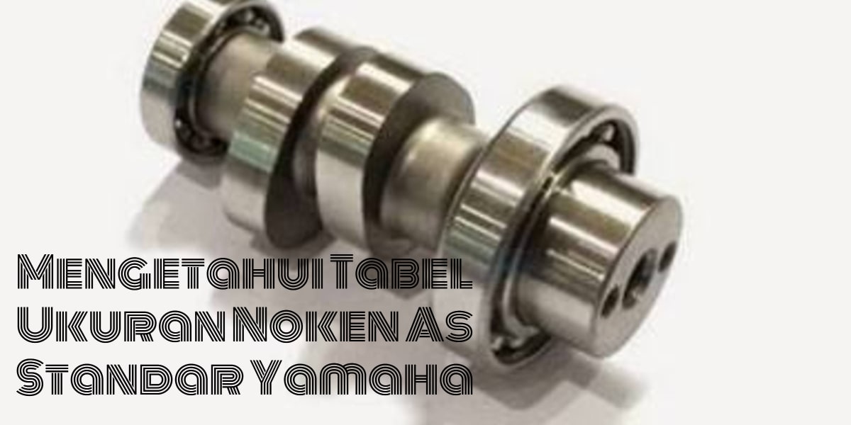 Ukuran Noken As Mio Standar. Mengetahui Tabel Ukuran Noken As Standar Yamaha