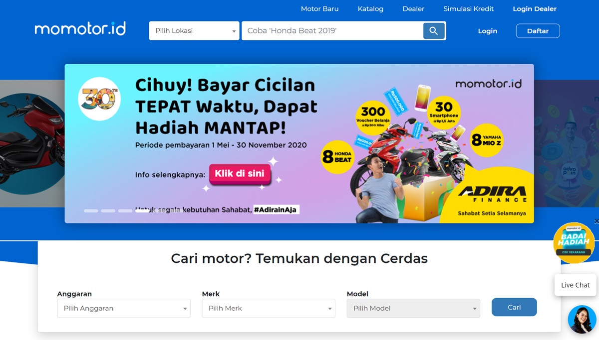 Cara Jual Motor Lewat Online. 10 Situs Jual Beli Motor Bekas Terbaik di Indonesia