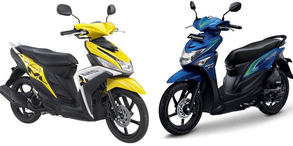 Kelebihan Yamaha Mio M3 2014. Honda Beat ESP atau Yamaha Mio M3?