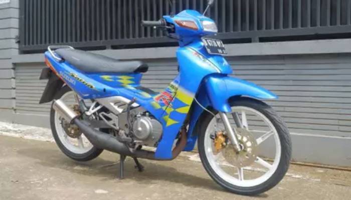 Modifikasi Suzuki Satria 2 Tak. Satria 2 Tak Masih Menggoda, Setuju Generasi Lumba-Lumba