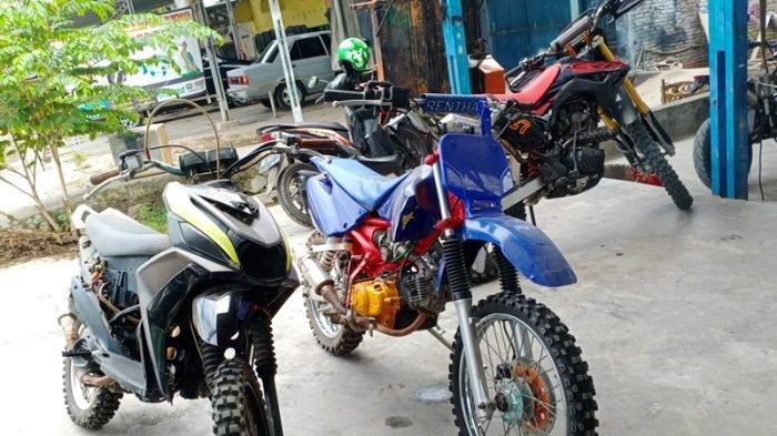 Trail Matic Mio. Info Motor Terbaru, Proses Modifikasi Motor Matic Jadi Motor Trail