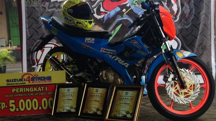 Ukuran Ban Road Race Satria Fu. Modifikasi Satria FU, Safety dengan Konsep Road Race