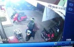 Apakah Honda Genio Produk Gagal. Gagal Embat Genio, Maling Motor di Tegal Terekam CCTV Bawa