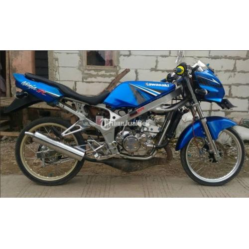 Ninja R Biru Modif. Top Konsep Modifikasi Ninja R Warna Biru