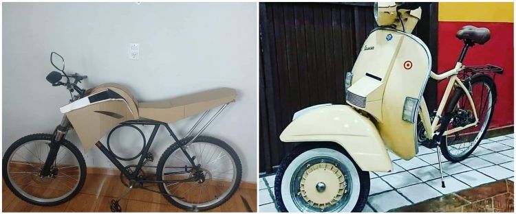 Cara Modifikasi Sepeda Motor. 10 Modifikasi sepeda jadi motor ini desainnya unik abis