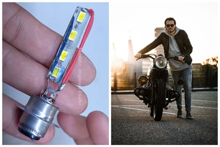 Servis Lampu Led Motor. Cara sederhana perbaiki lampu motor depan mati, hanya modal Rp