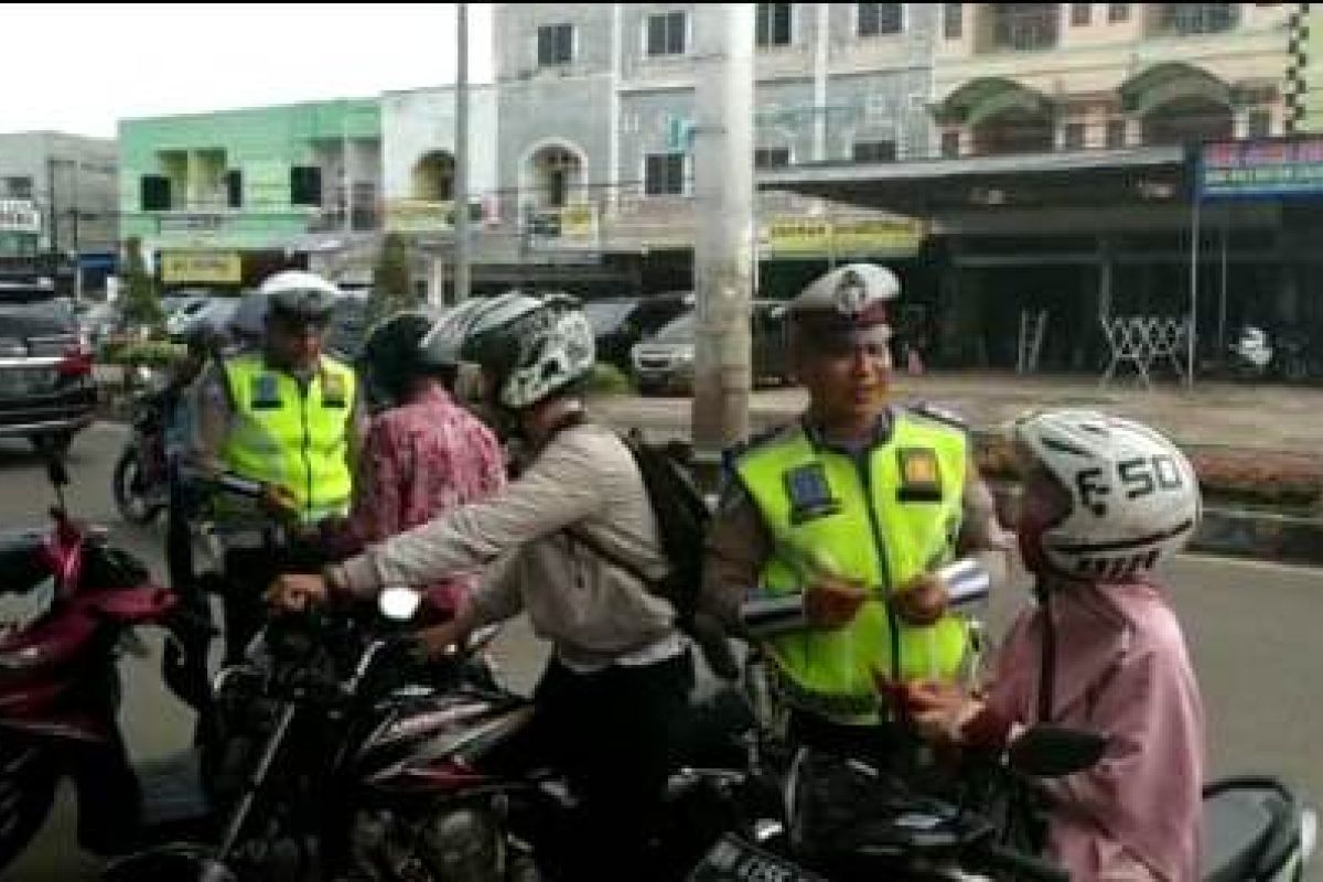 Titik Razia Zebra Hari Ini 2018. Operasi Zebra di Kota Jambi tilang 64 kendaraan