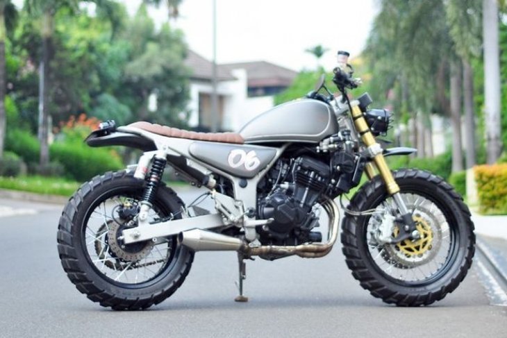 Harga Kawasaki Ninja 250 Gorontalo. Kawasaki Ninja 250 Bergaya Scrambler