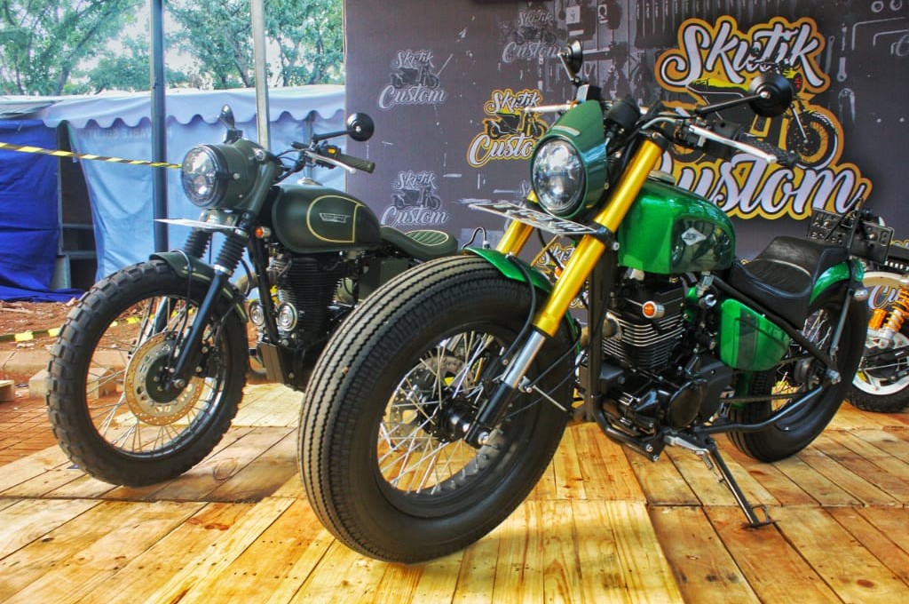 Biaya Modif Motor Scrambler. Segini Biaya Termurah Bikin Motor Custom