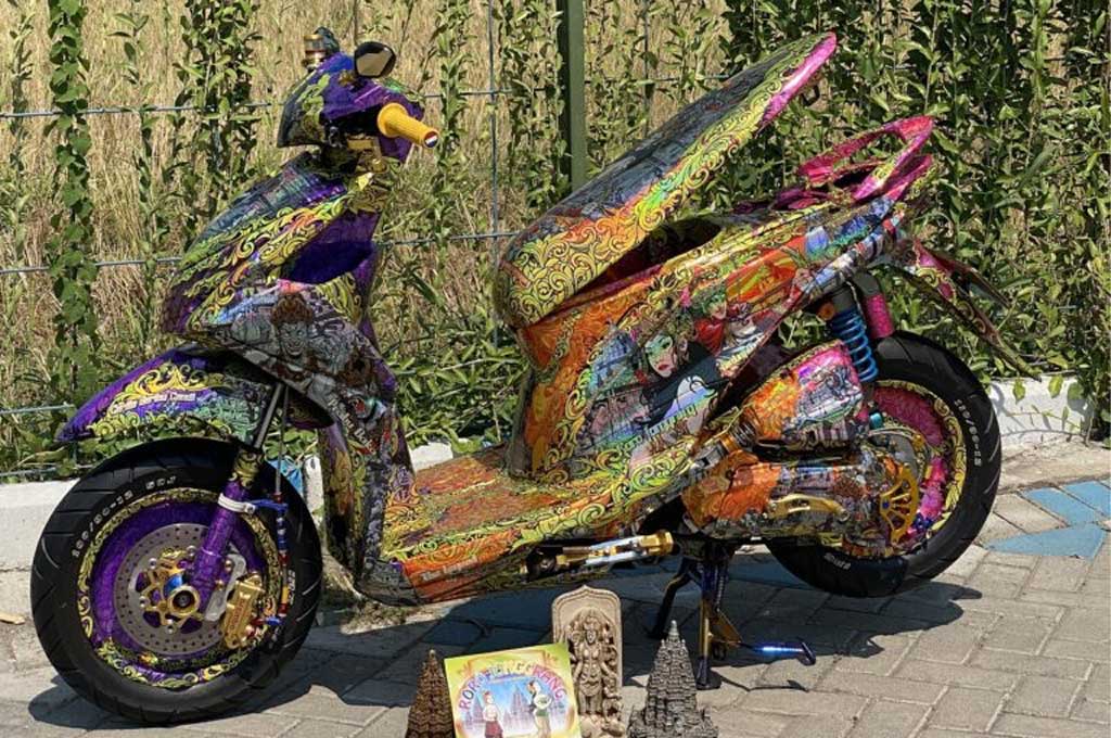 Drag Jet Darat. Terinspirasi Balap Drag Eropa, Scoopy Jet Darat Lahir dari Pekanbaru