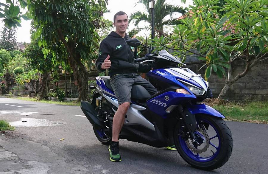 Yamaha Aerox 155 Top Speed. Video test top speed Yamaha new Aerox 155.........edian ngacirrrr