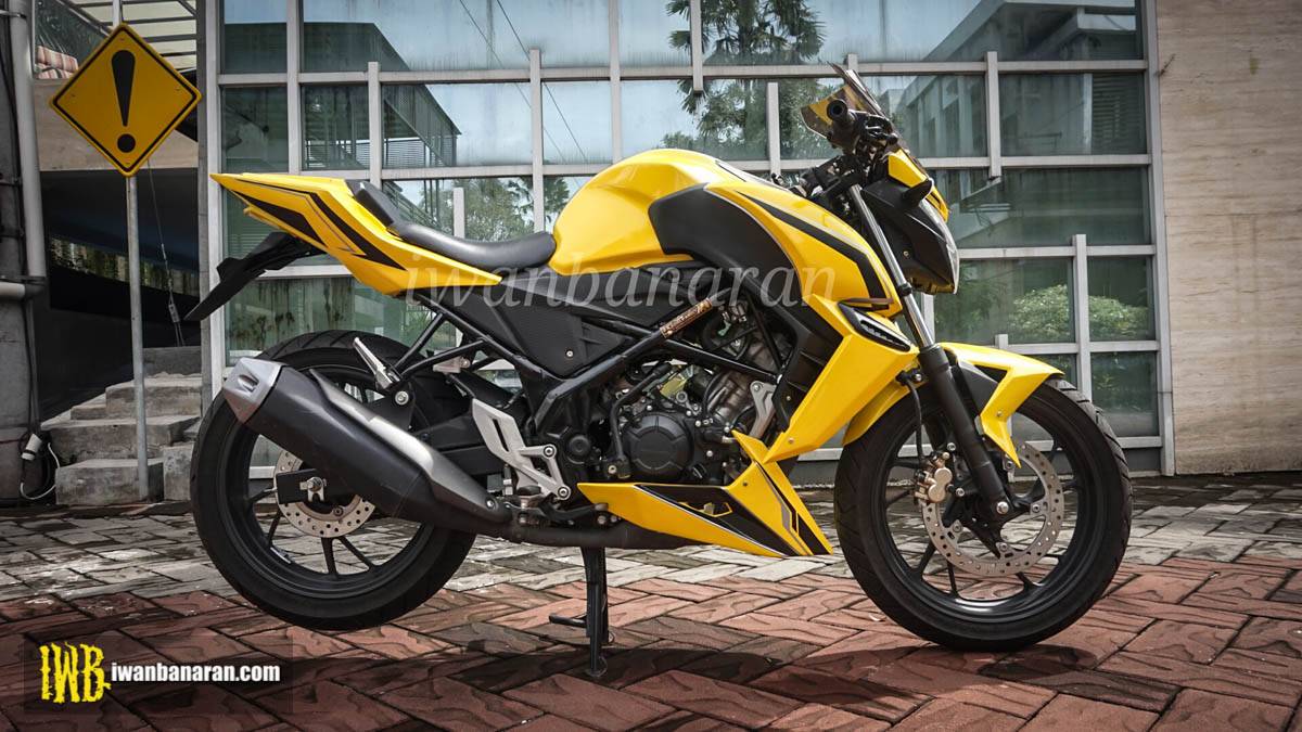 Cb650f Modif. Modifikasi : Honda new CB150R ini disulap menjadi ala CB650F