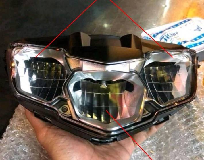 Lampu Led Mx King. Bedah lampu LED depan Yamaha Jupiter MX King 2019, normal