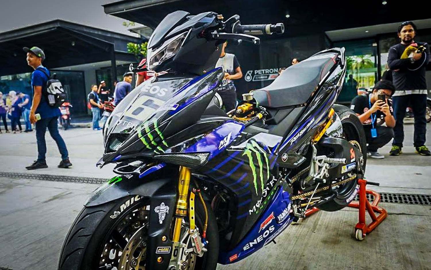 Mx King Monster Energy. Yamaha MX King 2019 versi Monster Energy nongol di Malaysia