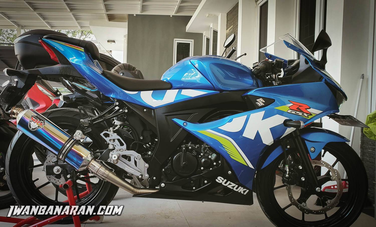 Knalpot Sarp Gsx R150. Penampakan Suzuki GSX-R150 dengan knalpot WRX GP3 K3