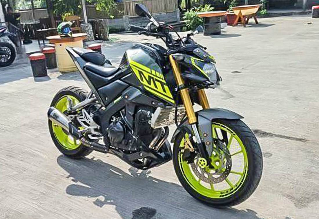 Mesin R25 Di Vixion. Waaahh, ada Yamaha 