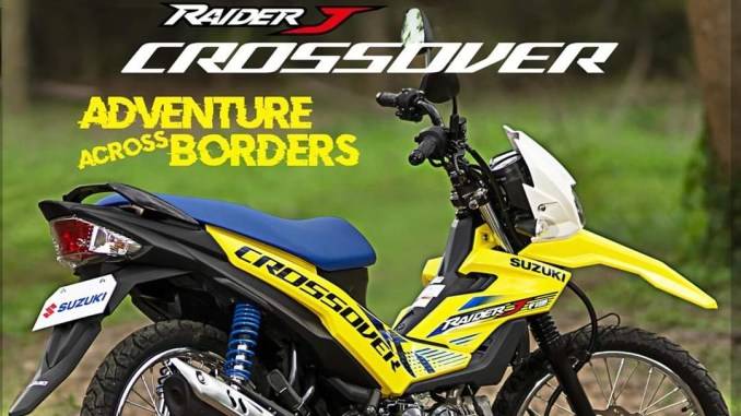 Raider J Crossover. [Breaking News] Suzuki rilis bebek semi Trail berlabel Raider J