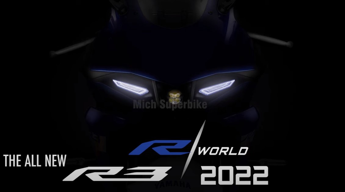 Gambar Motor R25. Bikin geger !! kembali muncul gambar new Yamaha R25/R3 2022