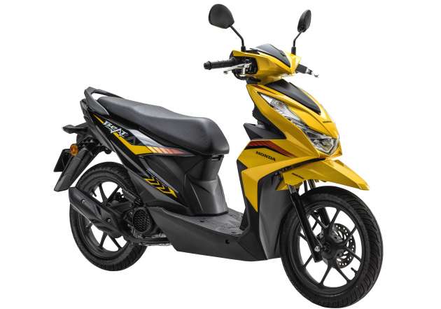 Motor Beat Kuning. HOT !! Honda Rilis New Beat 2022, woww kuning cakkk