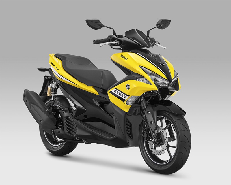 Harga Aerox Abs 2018. Yuhuu Nih Warna Baru Yamaha Aerox 155 2018 Tipe R Version