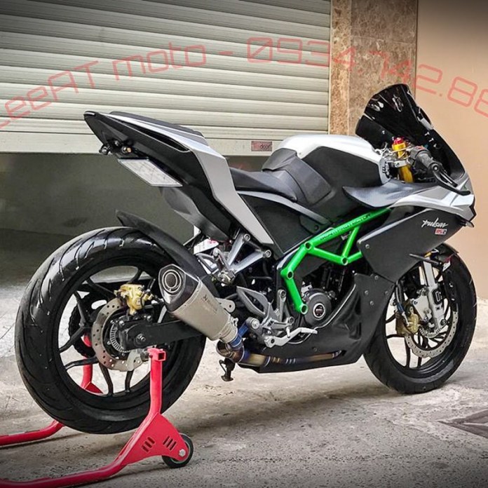 Modifikasi Kawasaki Pulsar 200ns Full Fairing. Modifikasi Bajaj Pulsar 200NS Jadi Kawasaki Ninja H2 Begini