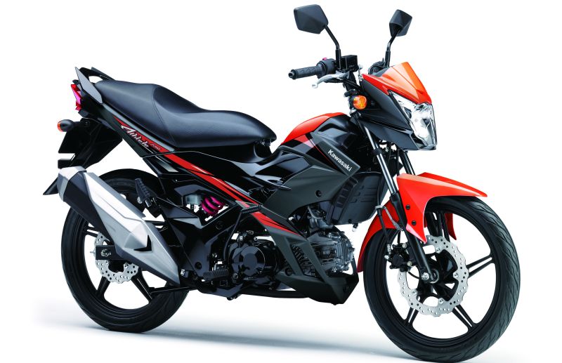 Kawasaki Mirip Satria. Kawasaki Athlete Pro, Bukan Tandingan Satria FU, Tapi Rival Berat