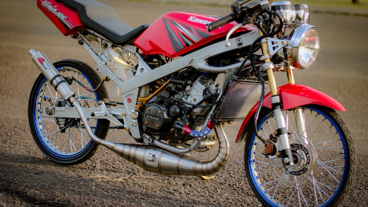 Modifikasi Warna Ninja R. Modifikasi Ninja R Warna Merah