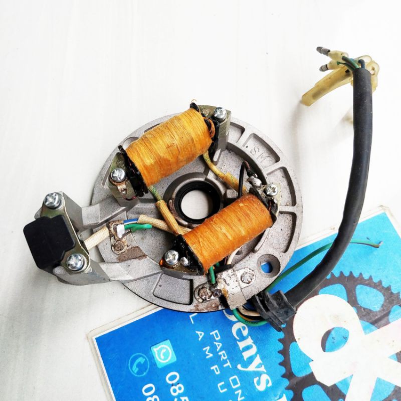 Skema Kelistrikan Honda Win. Warna Kabel Spul Honda Win