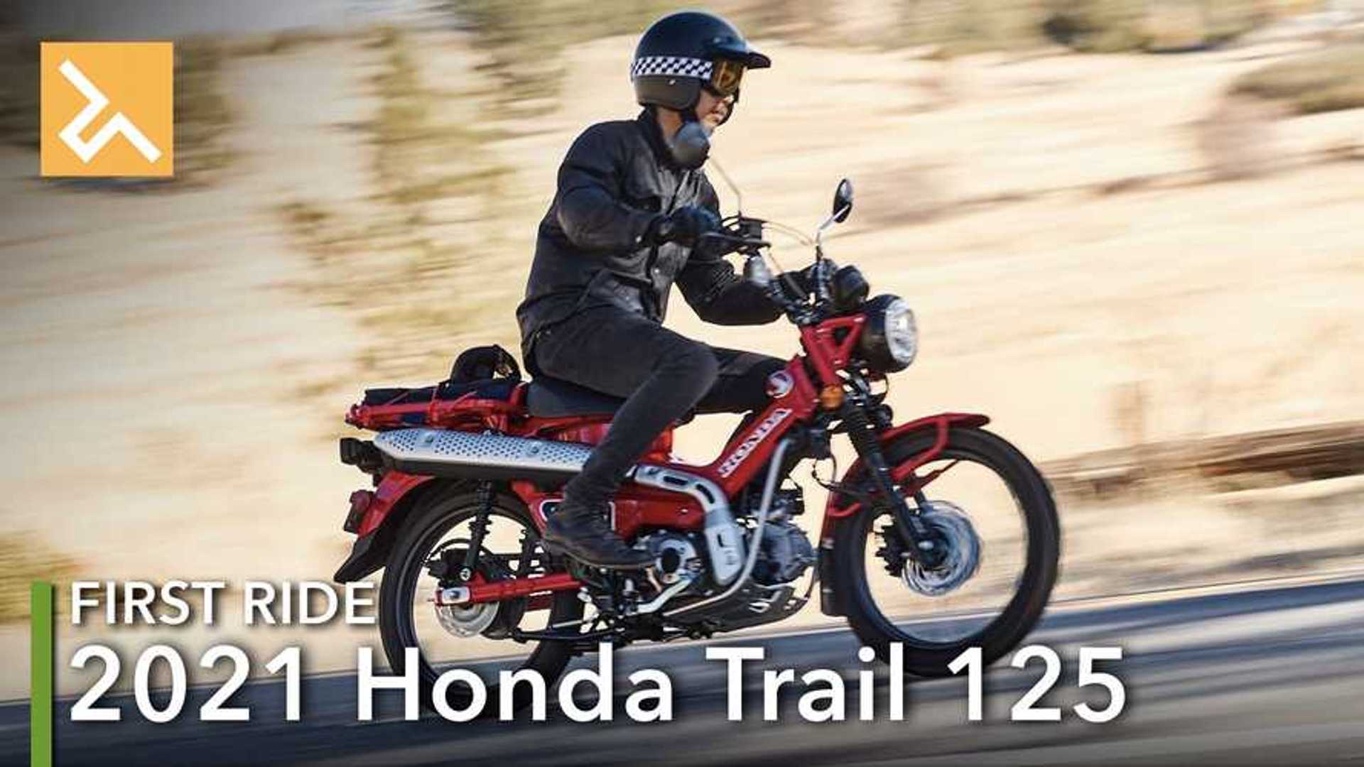 Jarak Sumbu Roda Motor Trail. First Ride Review Honda Trail 125 Terbaru