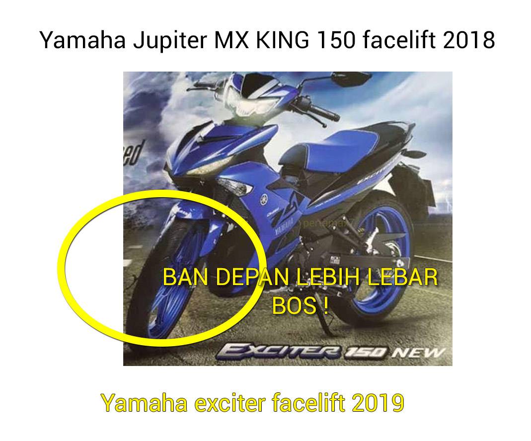 Spesifikasi Jupiter Mx King 2018. Heboh Spesifikasi Yamaha Jupiter MX King Facelift 2019 Lampu