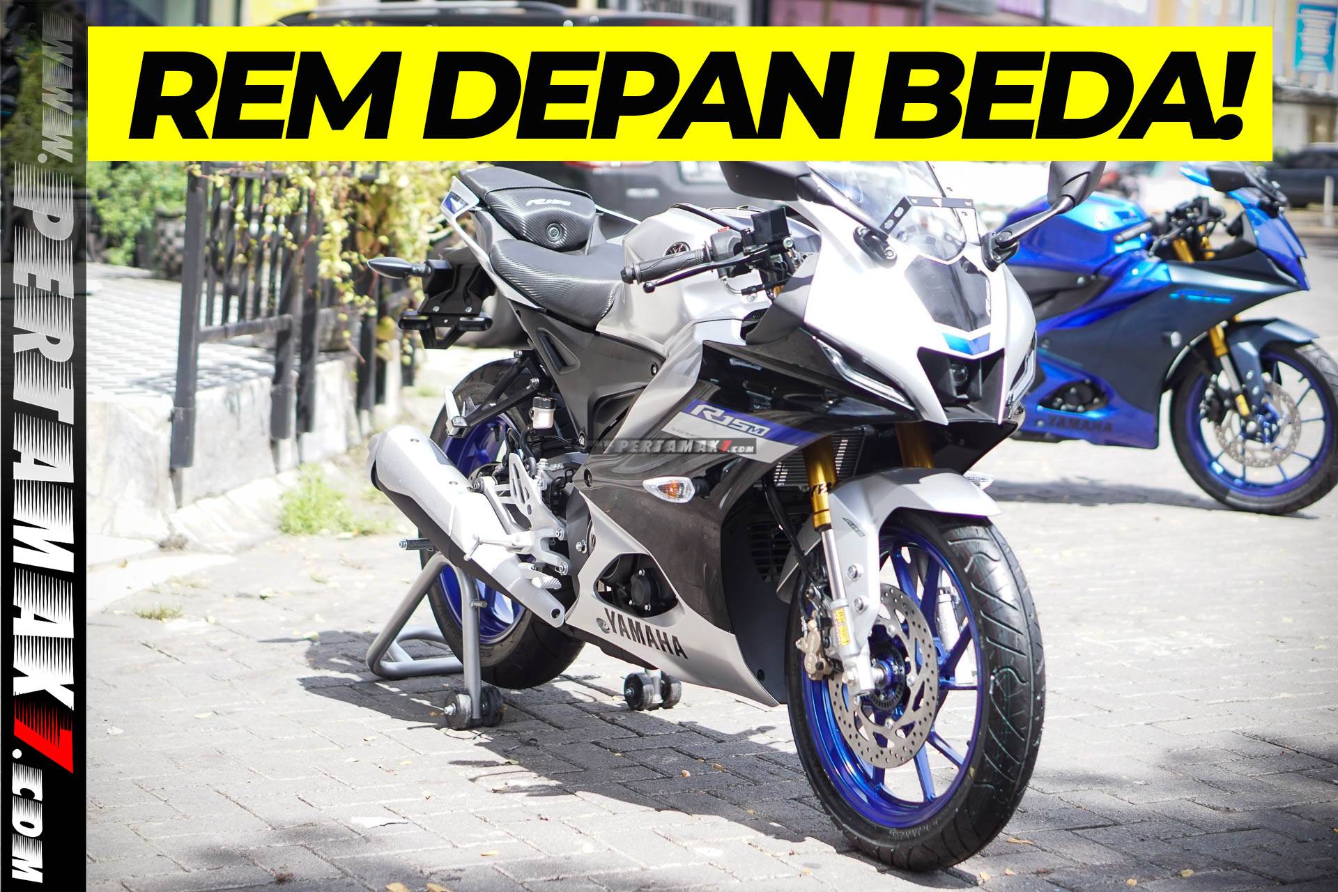 Cakram R15 V3. Rem Depan Yamaha R15M Beda Dengan R15 Connected : Cek
