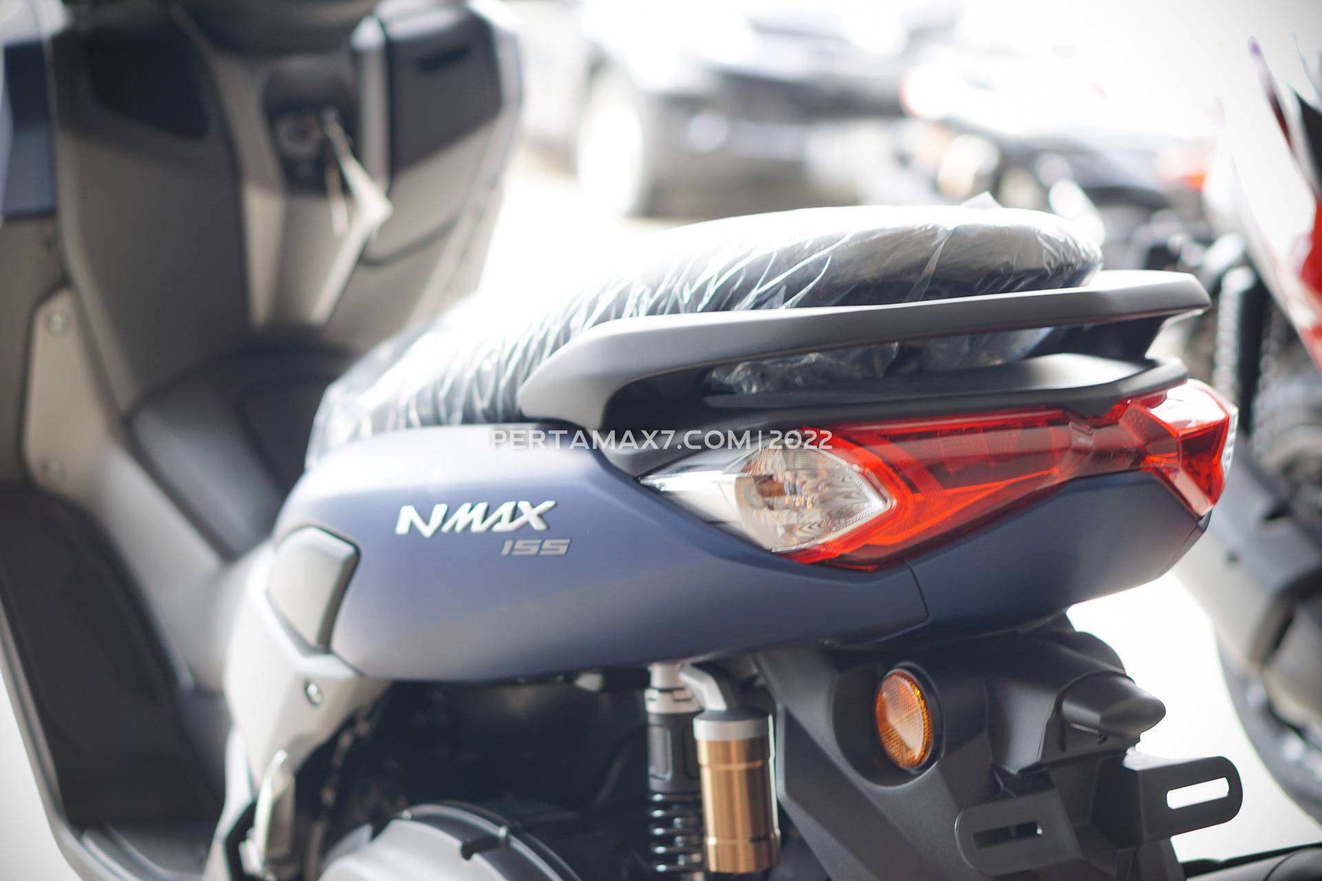 Nmax Blue Matte. Yamaha NMAX Matte Blue 2022 : Biru Doff Khusus Versi Standar