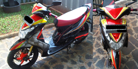 Modifikasi Yamaha Mio Soul. Modifikasi Yamaha Mio Soul Lebih Mentereng
