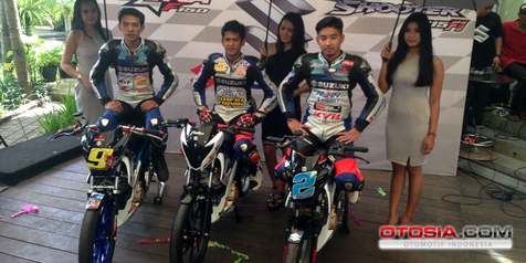 Satria Fu Road Race Indoprix. Suzuki Jagokan Satria FU di Kelas 150cc Indoprix