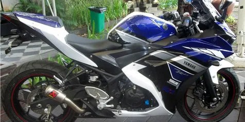 Yamaha R25 Modifikasi Balap. Modifikasi Yamaha R25 'Rasa R3' Bakal Jadi Tren