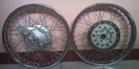 Harga Velg Honda Beat Thailand. Pilih Velg Jari-jari, Ini Kelebihan dan Kekurangannya