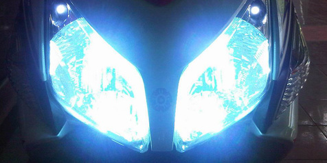 Cara Buat Lampu Supra X125 Terang. Tips Buat Lampu Depan Motor Lebih Terang
