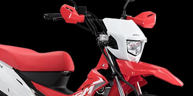 Modifikasi Motor Trail Bebek Supra. Begini Jadinya Kalau Honda Supra Dikawinkan dengan CRF