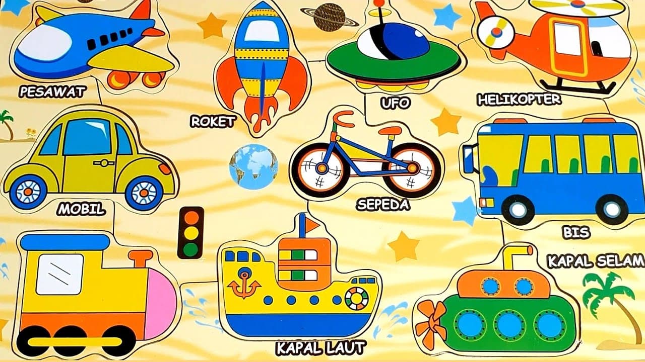 Nama Alat Alat Motor. 25 Macam Alat Transportasi Darat, Laut, dan Udara Beserta